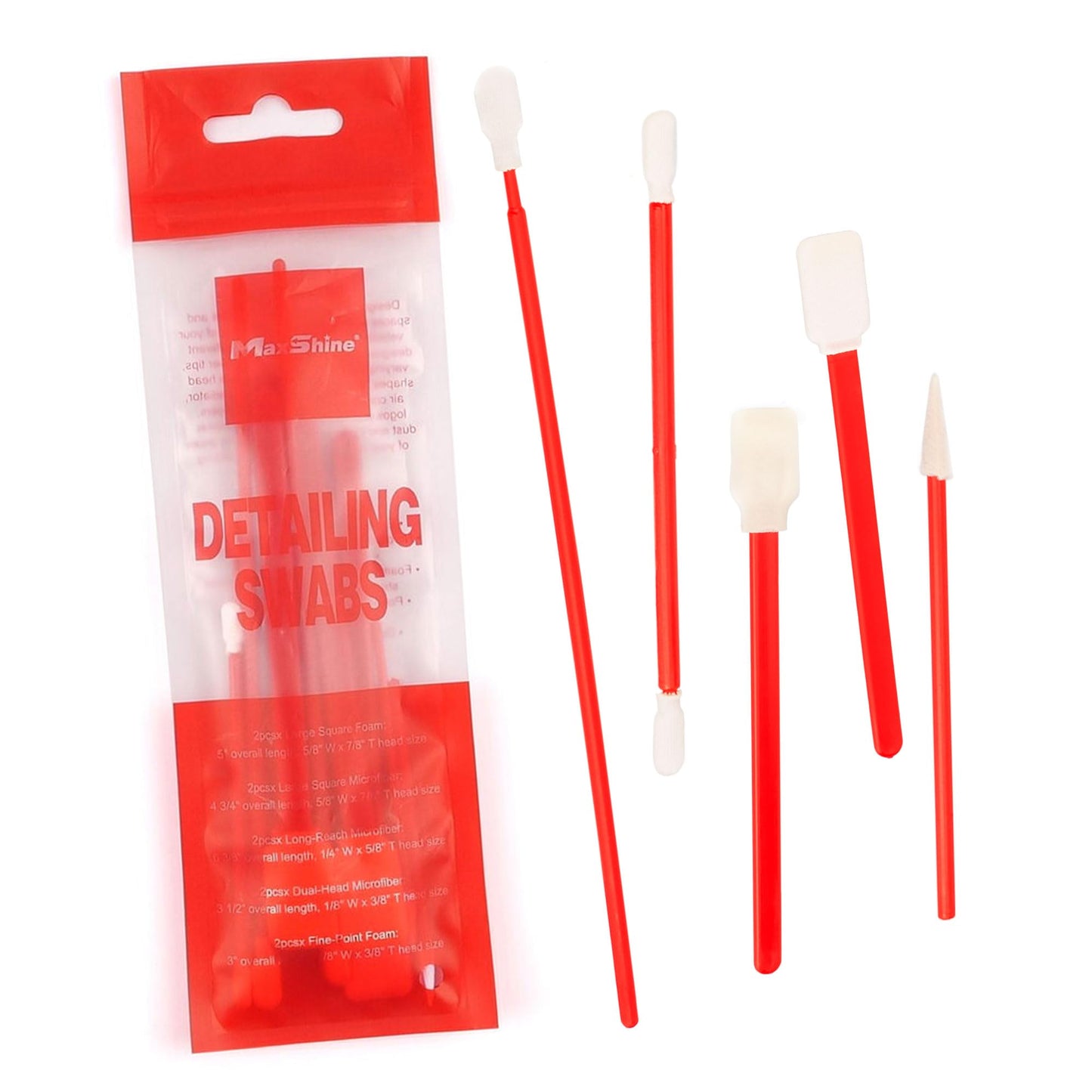 MAXSHINE DETAILING SWABS