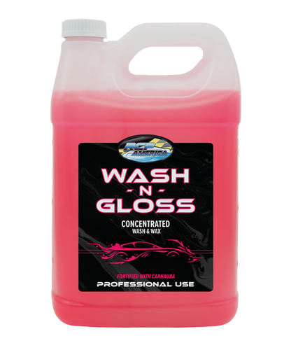 WASH N GLOSS – Car Shampoo with Carnauba Wax