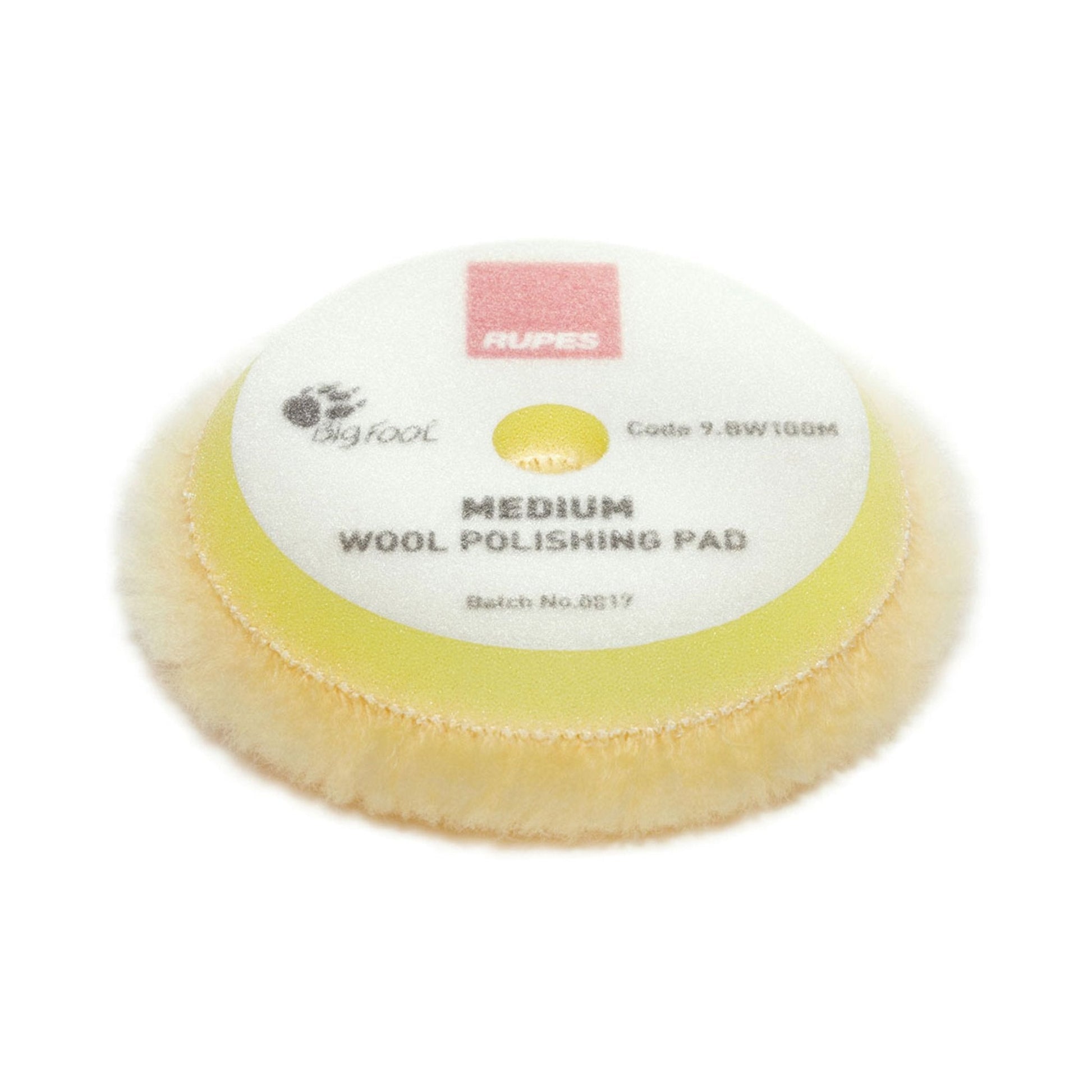 Rupes MEDIUM WOOL POLISHING PADS FOR RANDOM ORBITAL, GEAR DRIVEN, AND TRIPLE ACTION - Bocar Depot Mississauga - Rupes -- Bocar Depot Mississauga